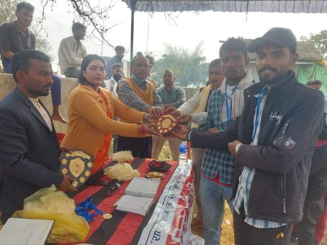 खुल्ला क्रीकेट प्रतियोगिताको उपाधी राजनरायण गेरमीलाई