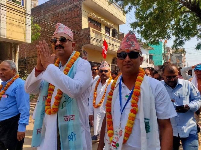 कृष्णनगरका लोकप्रिय नेता मेयर उमेदवार रजत शाहको हजार मतले अग्रता Gandakiaaja