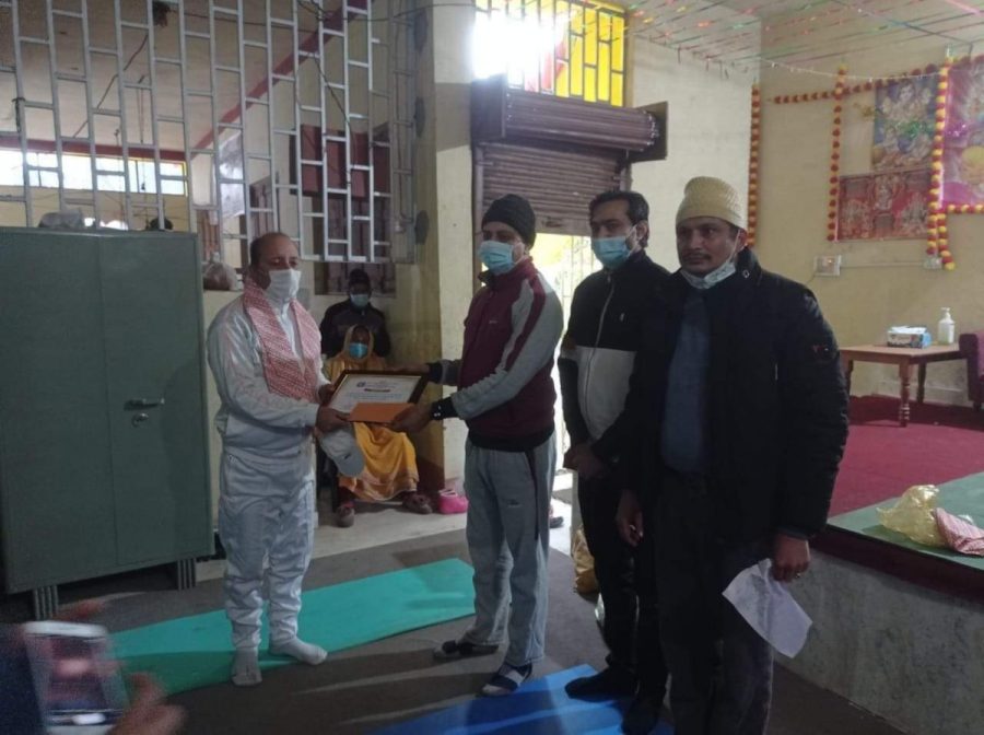 कपिलवस्तुमा सातौँ राष्ट्रिय योग दिवस विभिन्न कार्यक्रम गरी मनाइयो