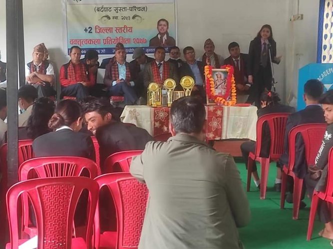 जिल्ला स्तरीय बक्तृत्वकला प्रतियोगिता सम्पन्न