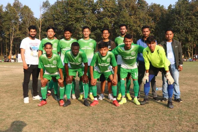 प्रथम सेन्ट जोसेफ कपको उपाधी नमुना युवा क्लबलाइ