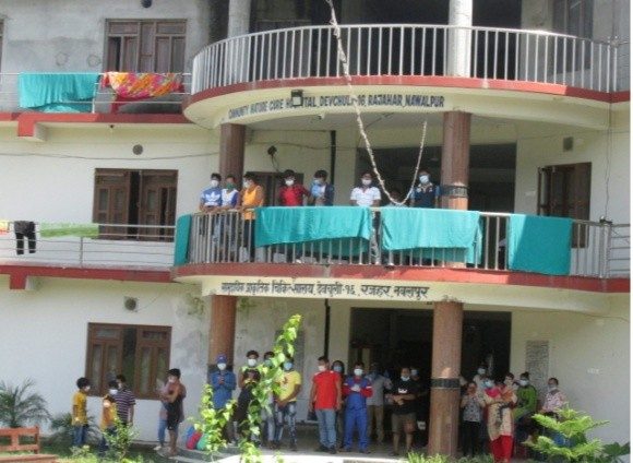 नवलपुरको प्राकृतिक चिकित्सालयबाट थप ८२ जना संक्रमित कोरोनामुक्त