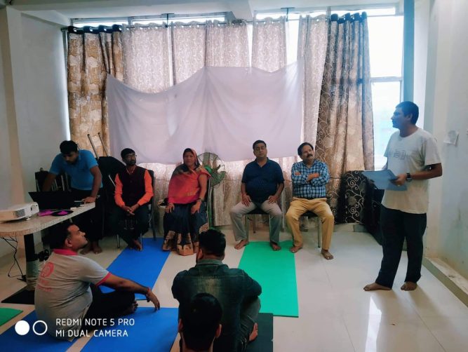 स्वास्थ्य जीवनतथा योग सम्बन्धमा कृष्णनगरका शिक्षक लाई तीन दिने तालिम gandakiaaja