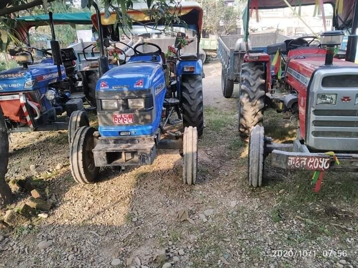 अवैध गिट्टी–बालुवा चोरी गर्ने १७ ट्याक्टर प्रहरी नियन्त्रणमा