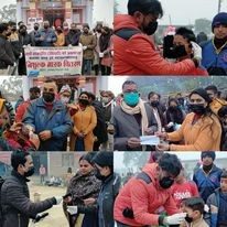 पाल्हिनन्दनमा नि:शुल्क मास्क वितरण