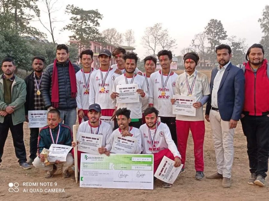 जिल्ला स्तरिय क्रीकेट प्रतियोगिताको उपाधिमा आयोजक युथ नवलपुर क्लबको कब्जा