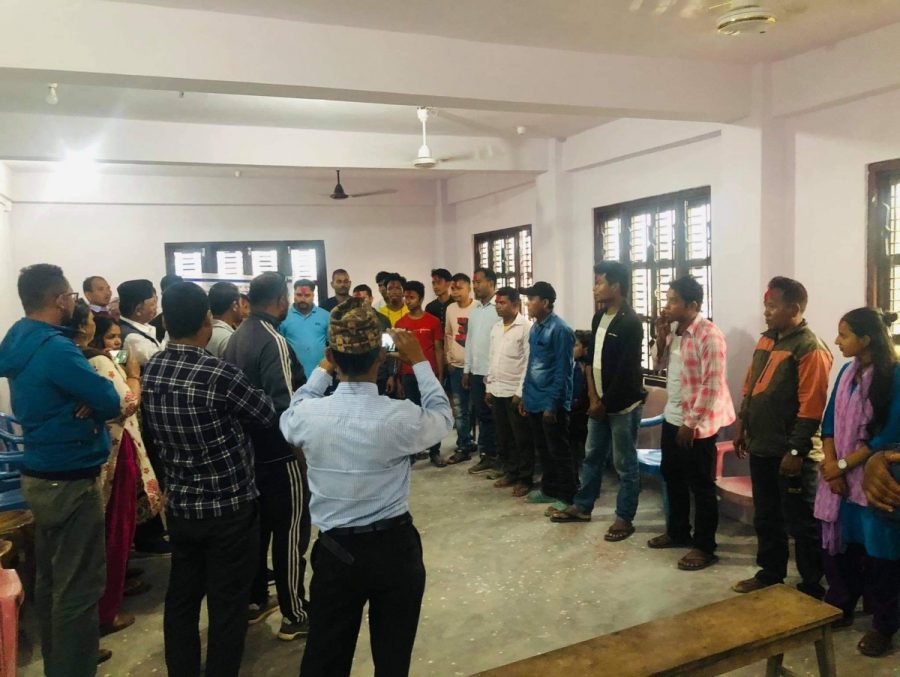 कावासोती-१० मा युवा संघ  नेपालको  वडा कमिटी गठन