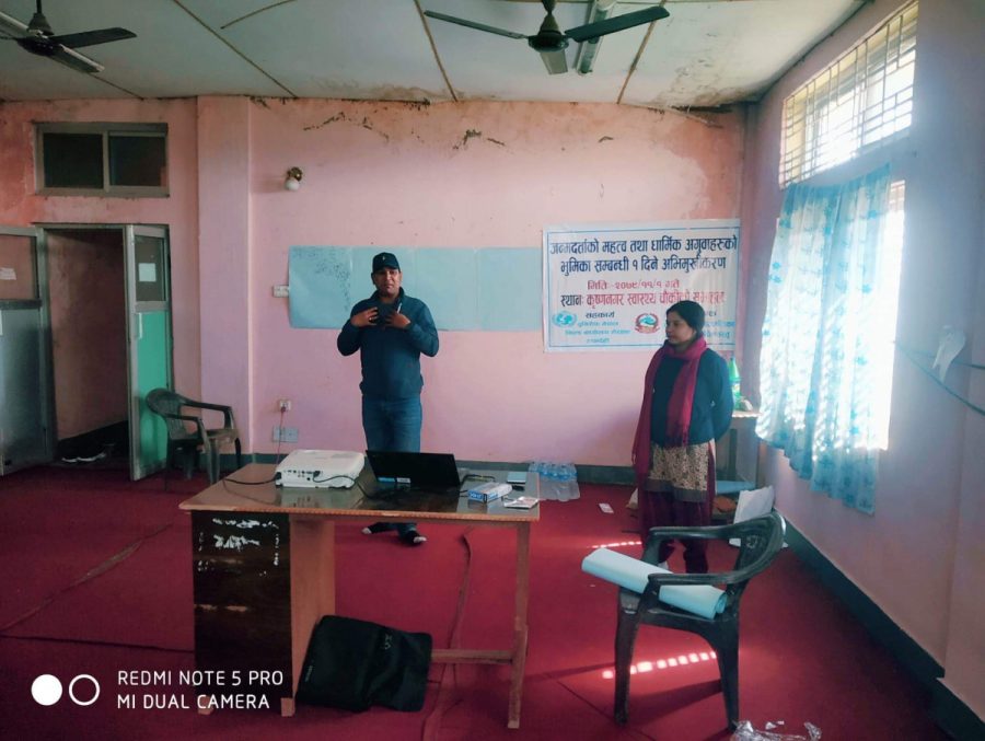 जन्मदर्ता अभियानमा धार्मिक अगुवाहरूको परिचालन गर्दै