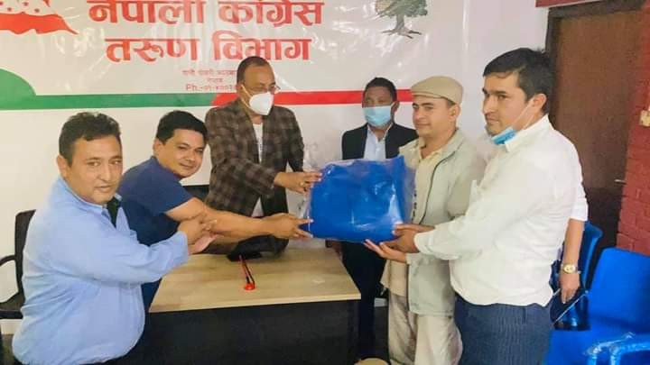 कालिन्चोकका बाढीपिडितलाई तरुण बिभागको राहत