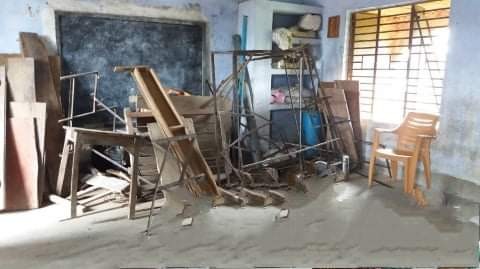 निशेधाज्ञाकाे समयमा विद्यालयमा  चाेरी तथा ताेडफाेड