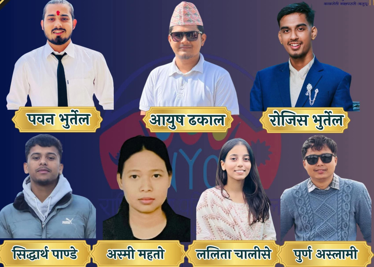 नेपालका सात युवा भारतको हेरिटेज युथ फेस्टमा सहभागी हुदै